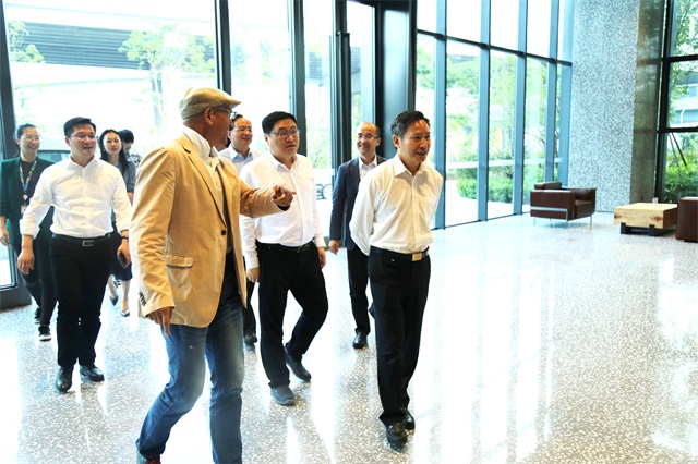 【热点】溧阳市委书记蒋峰参访海格 进行友好交流 【热点】溧阳市委书记蒋峰参访海格 进行友好交流