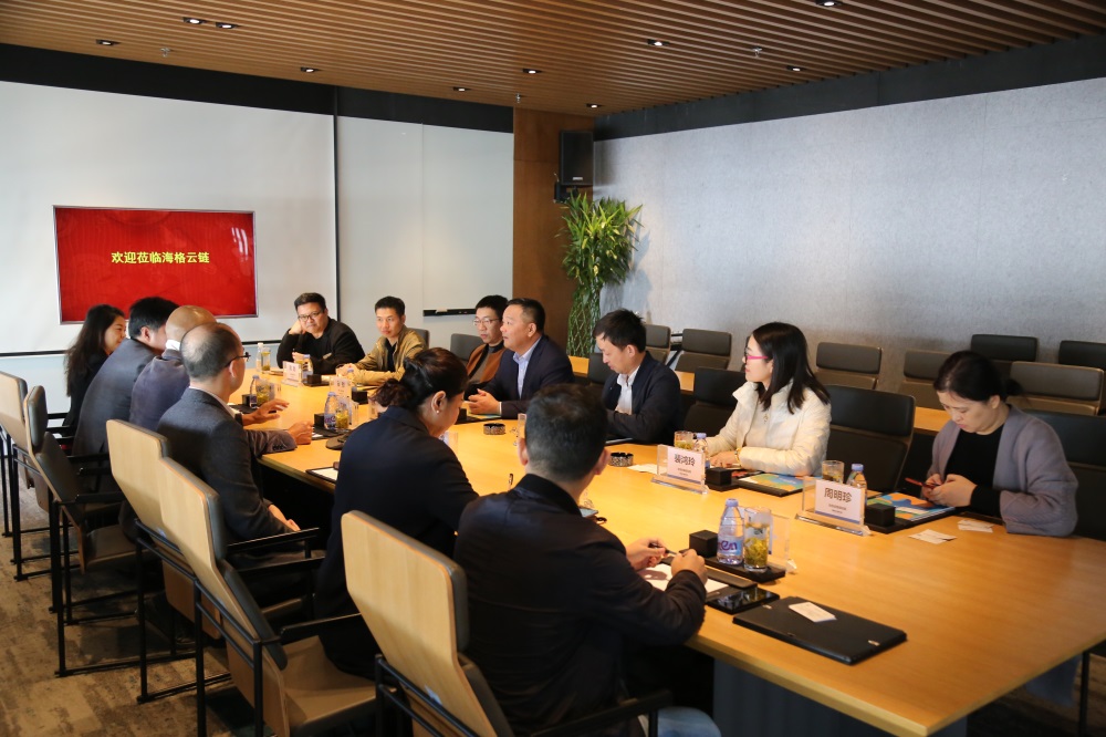 【聚焦】广西交投物流董事长周勇明一行莅临海格物流 共谋合作