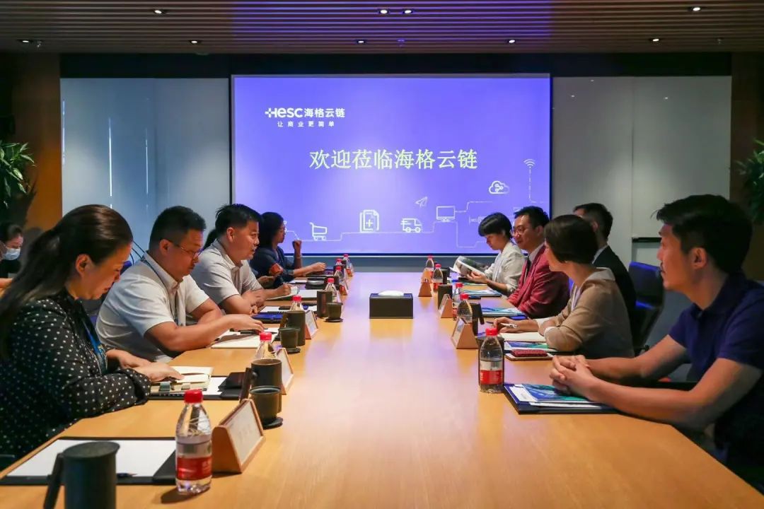盐田国际商务部领导及深跨协物流秘书长走访海格物流 盐田国际商务部领导及深跨协物流秘书长走访海格物流