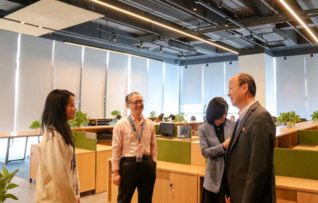 广东省轻工业技师学院党委书记一行来访海格 广东省轻工业技师学院党委书记一行来访海格