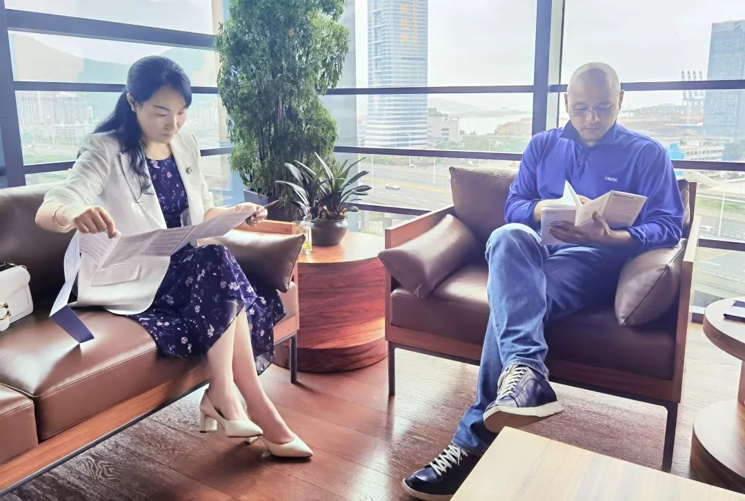 区投资推广和企业服务中心(区非公党委)调研海格云链产业园区 区投资推广和企业服务中心(区非公党委)调研海格云链产业园区