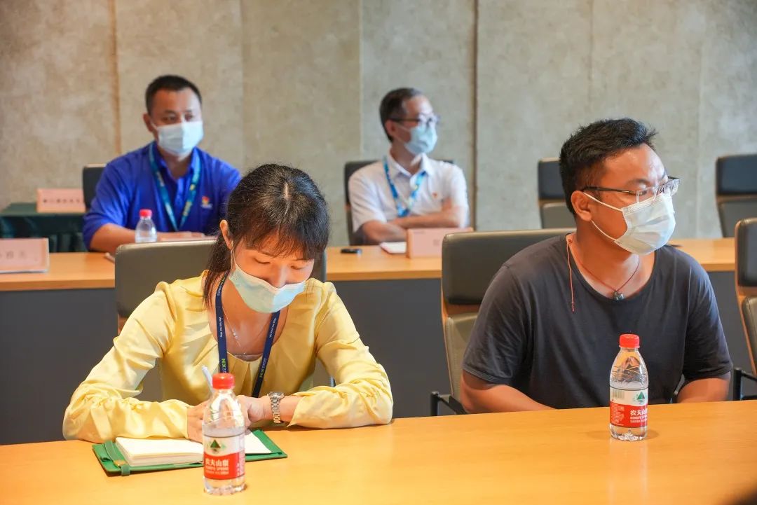 区投资推广和企业服务中心(区非公党委)调研海格云链产业园区 区投资推广和企业服务中心(区非公党委)调研海格云链产业园区