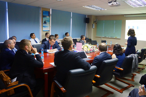 苏黎世应用科技大学及香港浸会大学EMBA师生来访海格物流 苏黎世应用科技大学及香港浸会大学EMBA师生来访海格物流