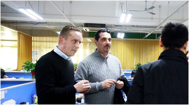 欧洲合作伙伴访问海格总部洽谈业务合作 欧洲合作伙伴访问海格总部洽谈业务合作