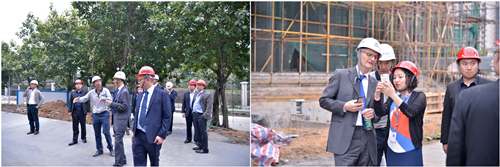 德国客商参观海格零售物流中心 德国客商参观海格零售物流中心