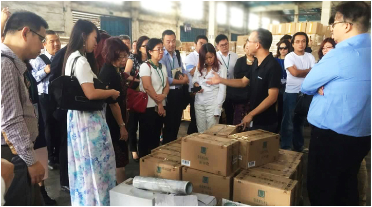 新加坡中华总商会代表团来海格物流考察 新加坡中华总商会代表团来海格物流考察