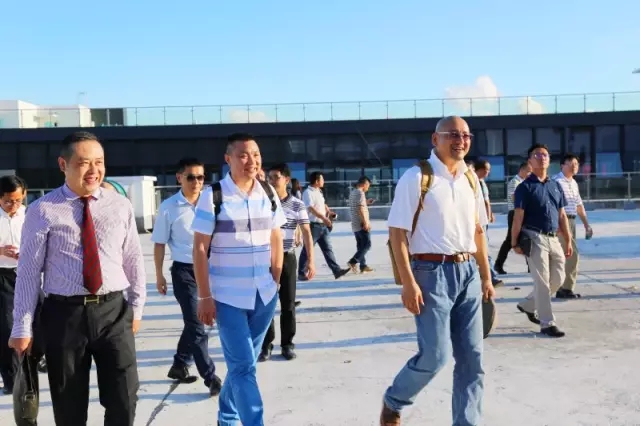 深圳市进出口食品商会参观海格零售物流中心 深圳市进出口食品商会参观海格零售物流中心