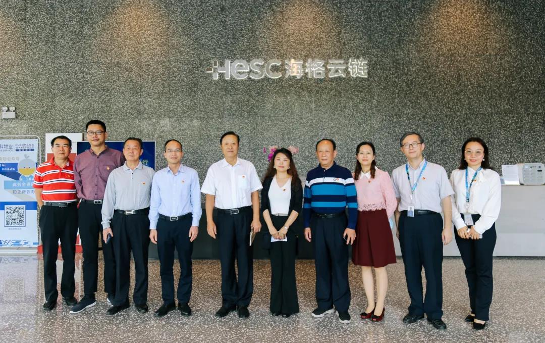 市关工委领导来盐调研企业关工委建设情况 市关工委领导来盐调研企业关工委建设情况