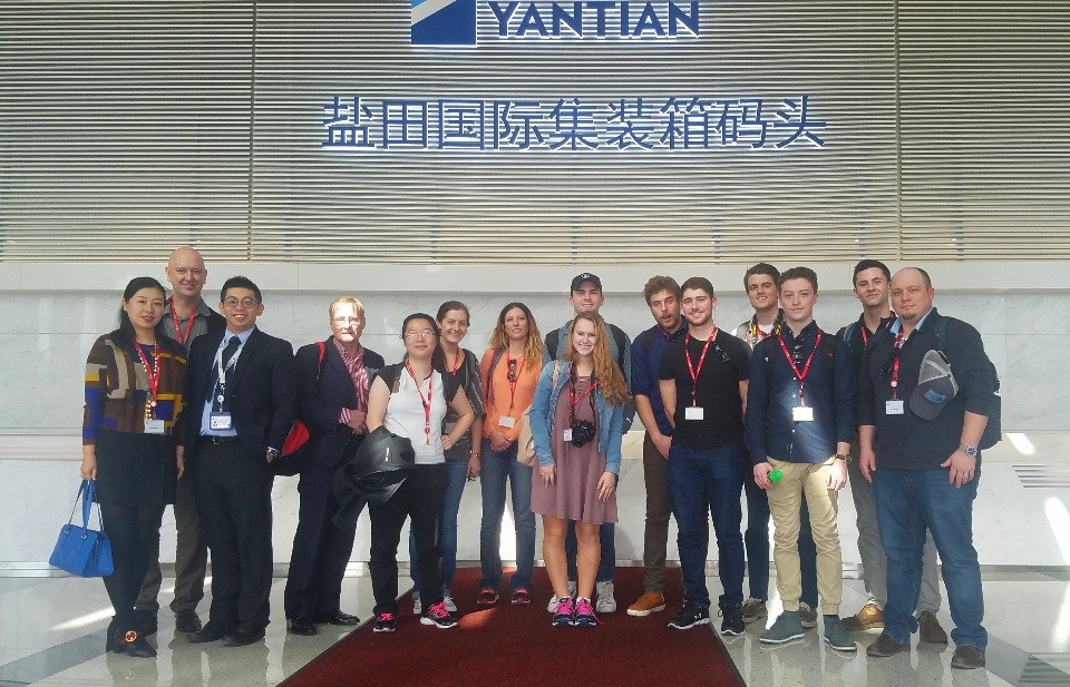 美国克瑞顿大学MBA师生参访海格物流