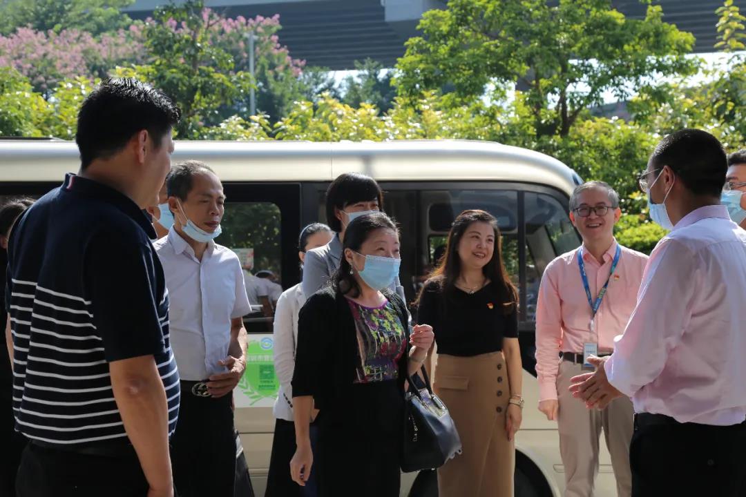 省协调关系三方调研组走访海格物流 省协调关系三方调研组走访海格物流